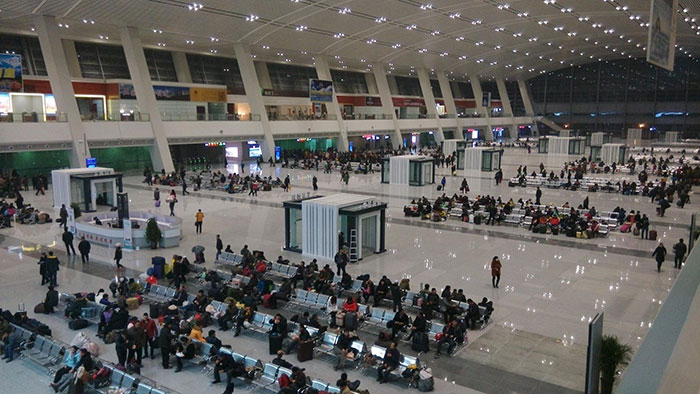 Xining Railway Station Waiting Room