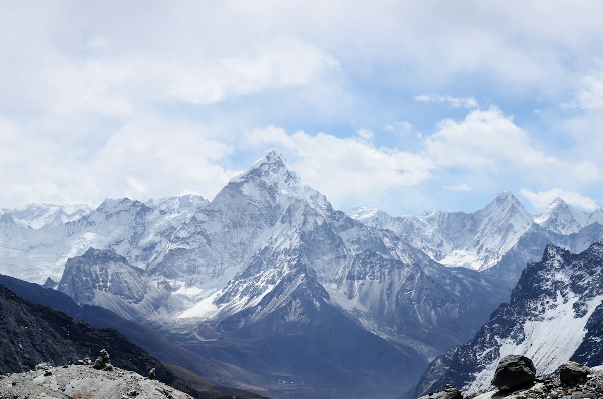 To Everest, slowly