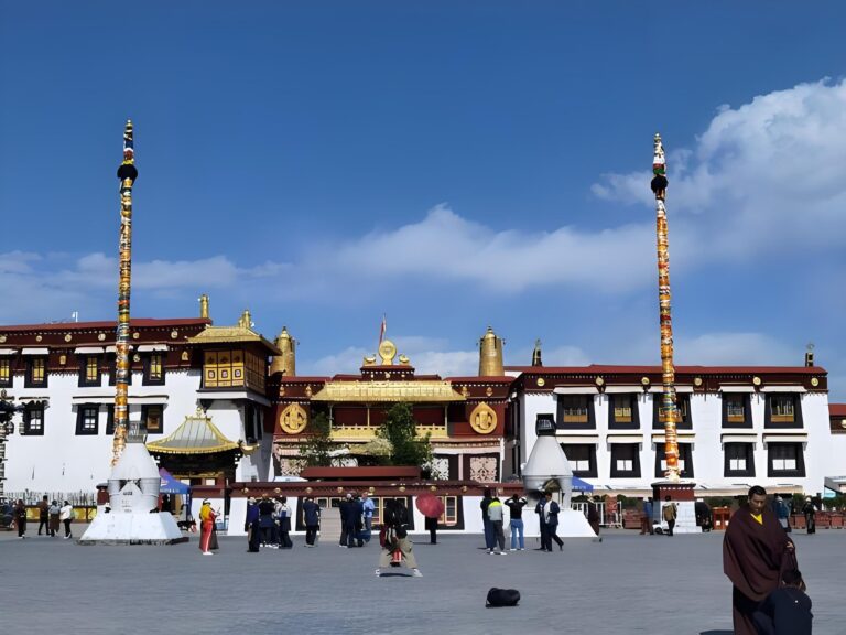 Jokhang Temple and its square, Lhasa