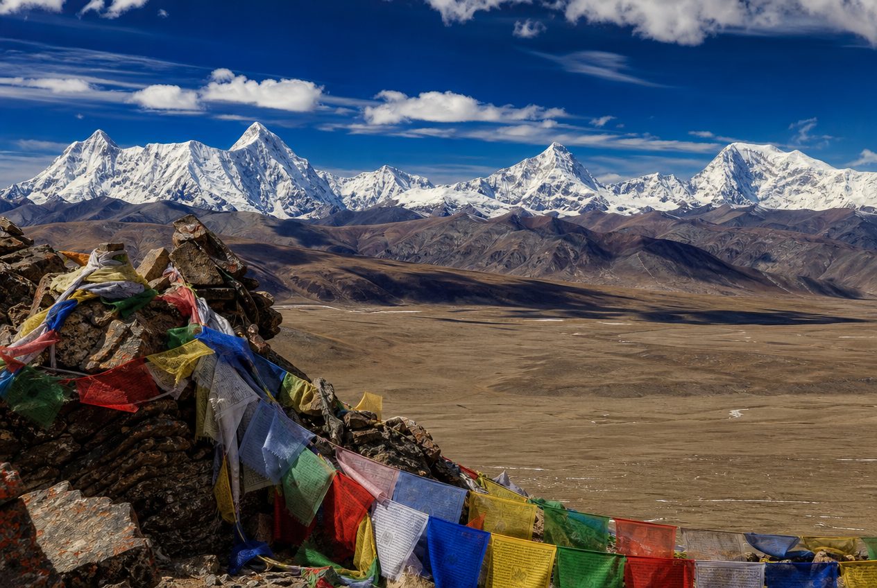 9 Days Lhasa to Kathmandu Overland Tour via Everest